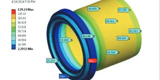 Life Assessment of Valve Component Subjected to Internal Pressure Loading