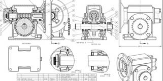 CAD Conversion of Reducer Gear Assembly