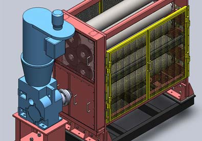 3D CAD Model of Machine