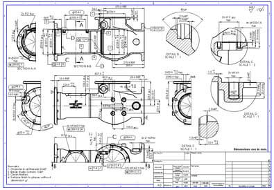 2D Drafting of product