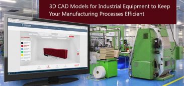 3D CAD Models for Industrial Equipment to keep your Manufacturing Processes Efficient